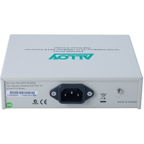 Alloy POE PSE Gigabit Ethernet Media Converter - POE2000SFP