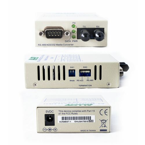 Alloy Serial-Fibre Standalone Media Converter - SCR460ST-1