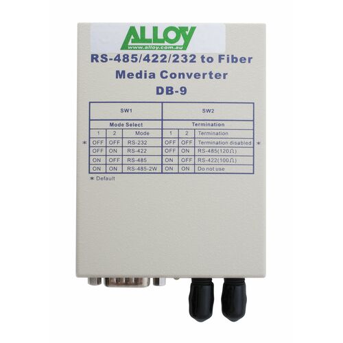 Alloy Serial-Fibre Standalone Media Converter - SCR460ST-1
