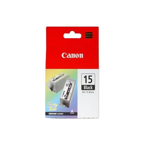 Canon BCI15BK I70 I80 IP90 BLACK INK TANK - P/N:BCI15BK