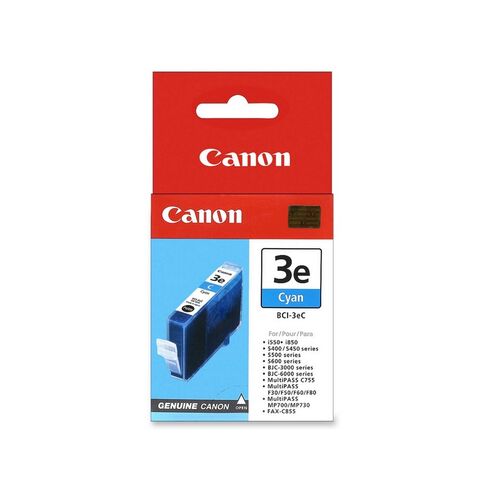 Canon BCI3EC CYAN INK TANK - P/N:BCI3EC