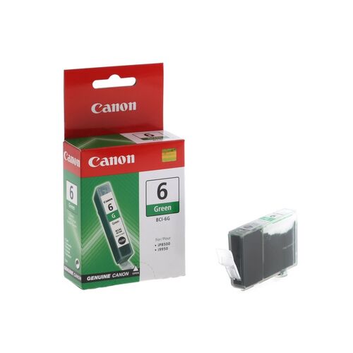 Canon BCI6G INDIVIDUAL GREEN INK TANK - P/N:BCI6G