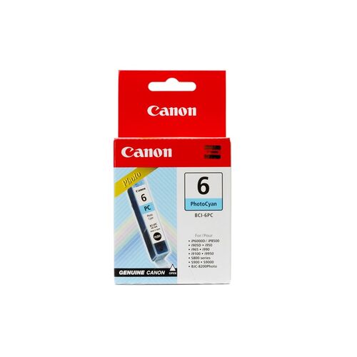 Canon BCI6PC PHOTO CYAN INK TANK - P/N:BCI6PC