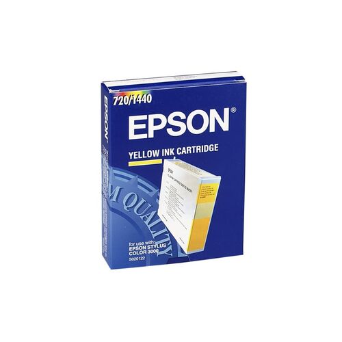 Epson S020122 YELLOW INK CART 3000 - P/N:C13S020122