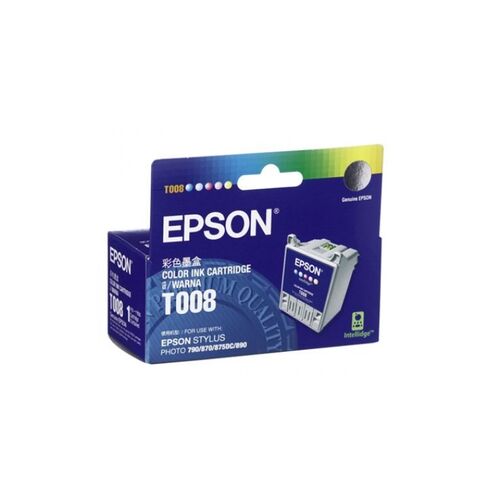 Epson T008 Ink Cartridge COLOUR 220 - P/N:C13T008091