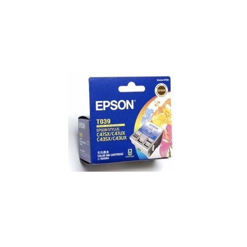 Epson T039 Ink Cartridge COLOUR 180 - P/N:C13T039090
