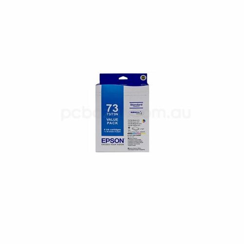 Epson 73N Value Pack Ink Cartridge & Paper  - C13T105192BP
