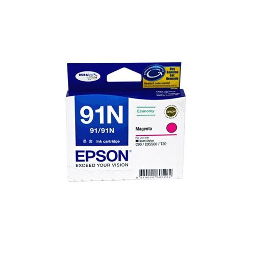Epson T107 91N Value Cyan Ink Cartridge - C13T107292