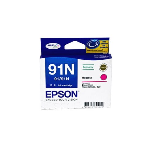 Epson T107 91N Value Magenta Ink Cartridge - C13T107392