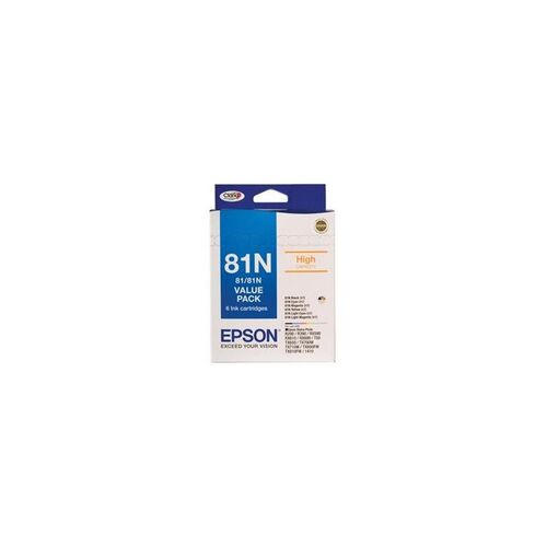 Epson Claria 81N High Capacity Value Pack Ink Cartridge - C13T111792