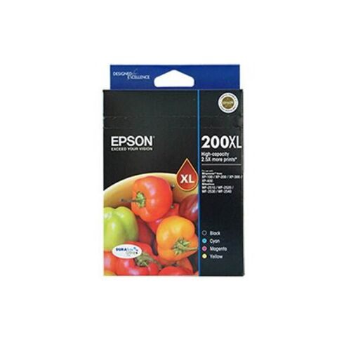 Epson 200XL High Capacity 4 Colour Ink Cartridge Value Pack -  C13T201692
