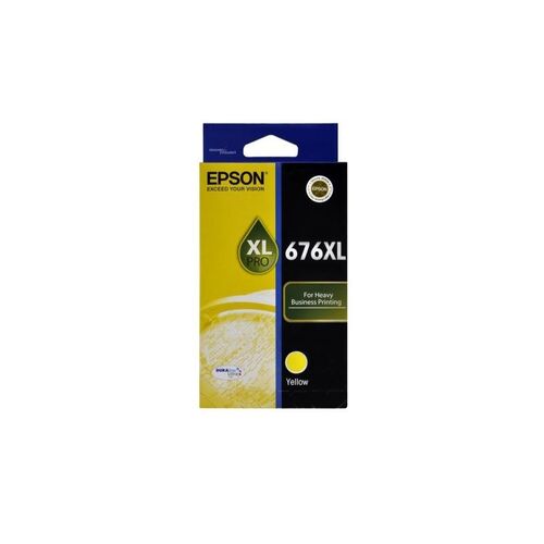 Epson DURABrite Ultra 676XL Ink Cartridge Yellow - C13T676492