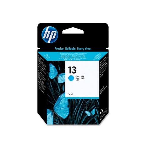 HP 13 Ink Cartridge CYAN - P/N:C4815A