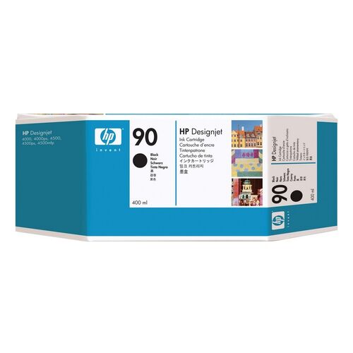 HP No 90 Ink Cartridge 400 ml Black - C5058A