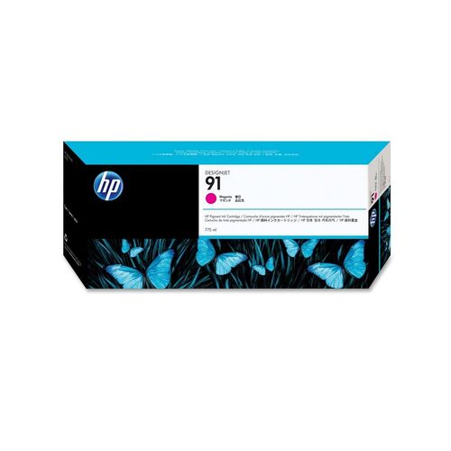 HP 91 Magenta  Ink Cartridge 775ML - C9468A