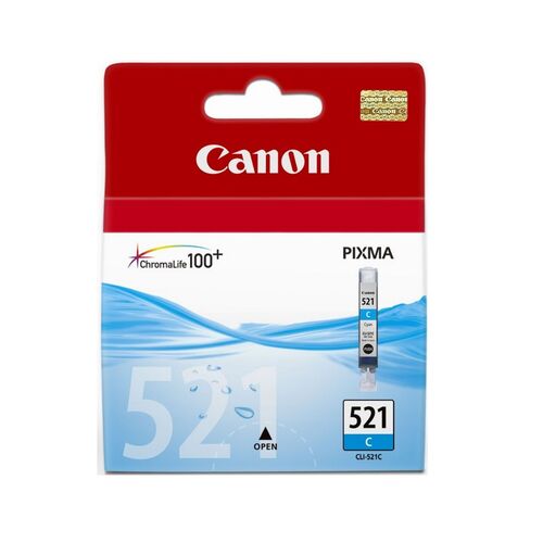 Canon CYAN INK CART FOR IP4600 CLI521C - P/N:CLI521C