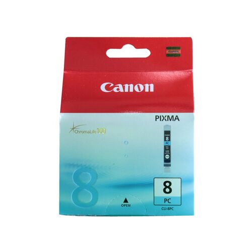 Canon CLI8PC PHOTO CYAN Ink Cartridge - P/N:CLI8PC
