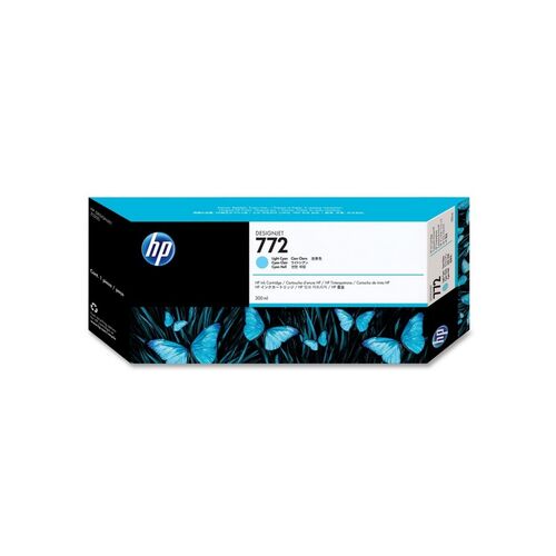 HP 772 300ML Designjet Light Cyan Ink Cartridge - CN632A