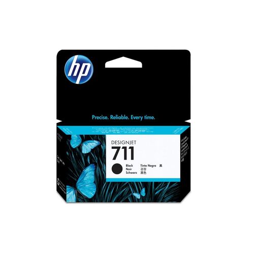 HP 711 38-ml Black Ink Cartridge P/N: CZ129A