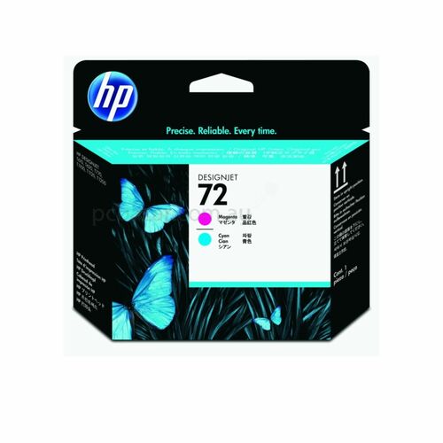 HP 72 Magenta Cyan Printhead (C9383A)