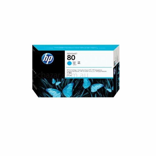 HP 80 Cyan Ink Cartridge (C4872A)