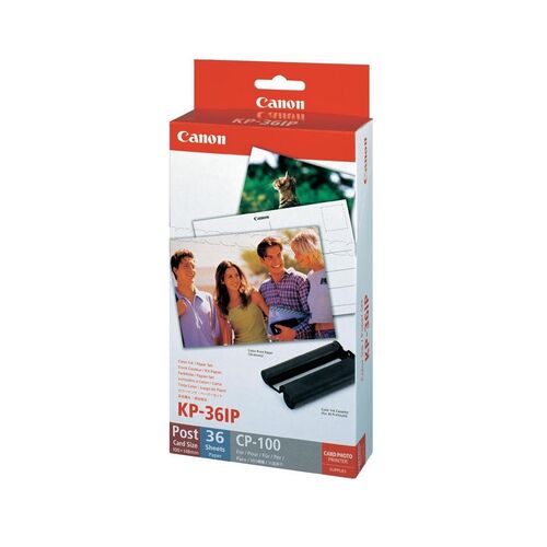 Canon KP36IP Color Ink/Paper Set 148X100MM - KP36IP