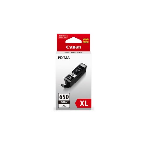 Canon PGI650XLBK Black Extra Large Ink Tank - P/N:PGI650XLBK