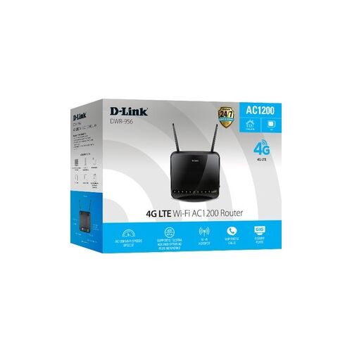 D-LINK 4G LTE Wi-Fi AC1200 Router - (DWR-956)