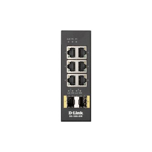 D-Link 8-Port Gigabit Industrial Switch - (DIS-100G-8SW)