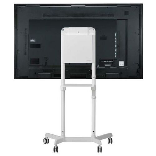 ATDEC TV Cart White Mobile w/Rotation AD-TVC-70R-W