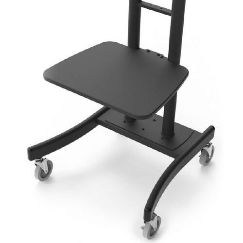 ATDEC Black -TV Mobile Cart for medium and large displays AD-TVC