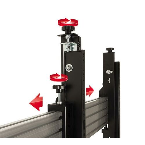 ATDEC ADM-B-V400M - VESA 400 Fixed Brackets (set of two)