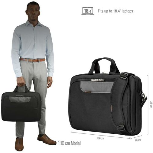 EVERKI 18.4" Advance Compact Briefcase - (EKB407NCH18)