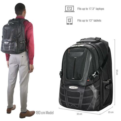 EVERKI Concept 2 Premium Laptop Backpack up to 17.3" - (EKP133B)EVERKI Concept 2 Premium Laptop Backpack up to 17.3" - (EKP133B)