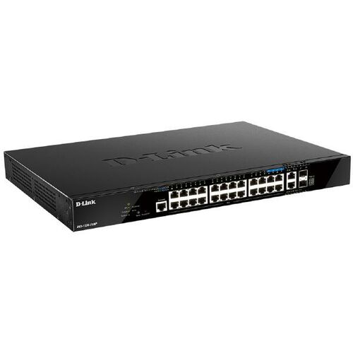 D-Link 28-Port Stackable Smart Managed Switch - (DGS-1520-28MP)