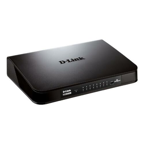 D-LINK DGS-1016A 16-Port Gigabit Desktop Switch - (DGS-1016A)