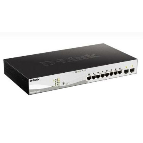 D-Link 10-Port Gigabit WebSmart PoE Switch - (DGS-1210-10MP)