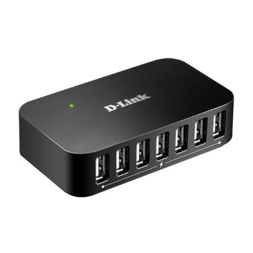 D-Link 7-Port USB 2.0 Fast Charge Hub - (DUB-H7)