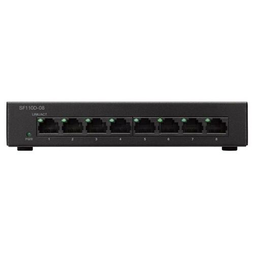 Cisco SF 110 8-Port 10/100 Unmanaged Desktop Switch SF110D-08-AU