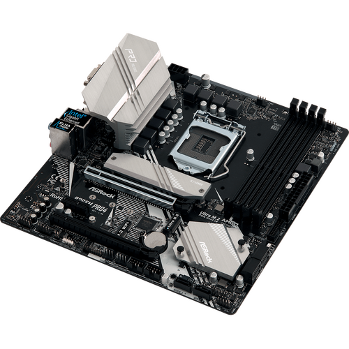 ASRock B365M PRO4 Desktop Motherboard Socket H4 LGA-1151 Intel