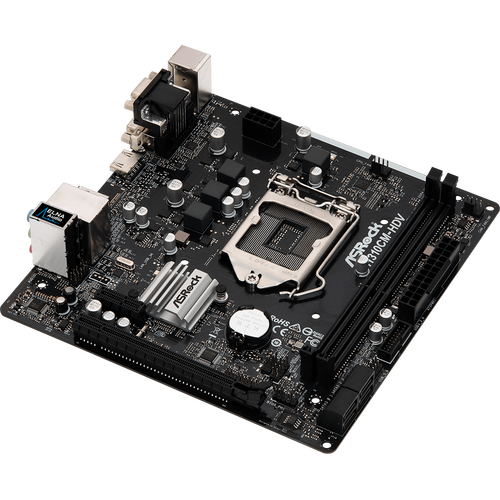 ASRock H310CM-HDV Desktop Motherboard Socket H4 LGA-1151 Intel