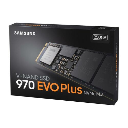 Samsung 970 Evo Plus 250GB M.2 2280 NVMe - 06S-970EP-250GB