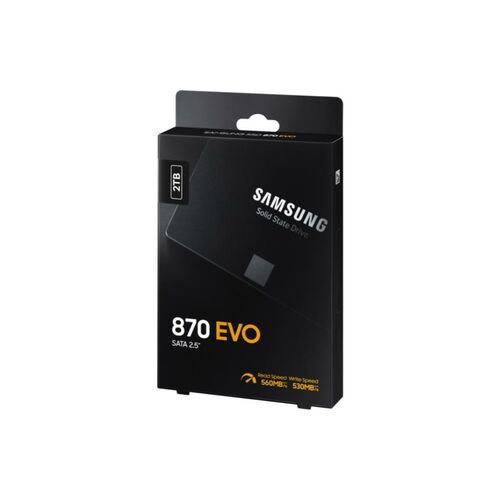 Samsung 870 EVO 2TB V-NAND 2.5" SATA SSD - 06SS-870E-2TB