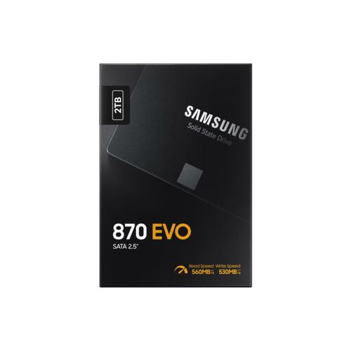 Samsung 870 EVO 2TB V-NAND 2.5" SATA SSD - 06SS-870E-2TB