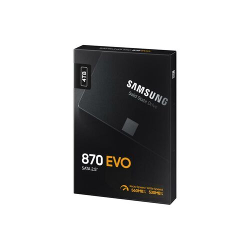 Samsung 870 EVO 4TB V-NAND 2.5" SATA SSD - 06SS-870E-4TB