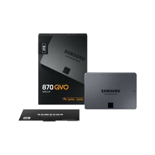 Samsung SSD 870 QVO 4TB 2.5" SATA - 06SS-870Q-4TB