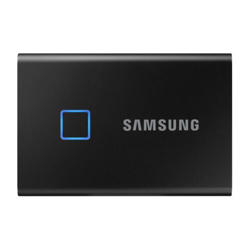 Samsung T7 Touch Portable SSD 500GB USB3.2 - 06SU-T7-500GBLK