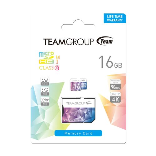 Team Colour Card II Micro SDHC UHS-1 - 09T-U3-16G