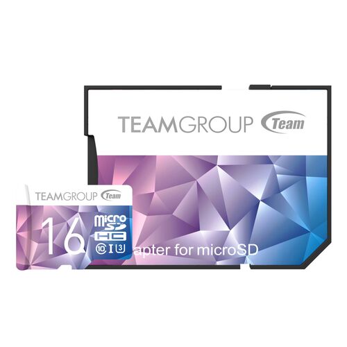 TEAM Colour Card II Micro SDHC UHS-1 - 09T-U3-16G