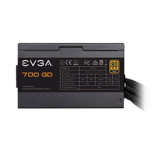 EVGA 700 GD 80+ GOLD 700W Non-Modular Power Supply 100-GD-0700-V4